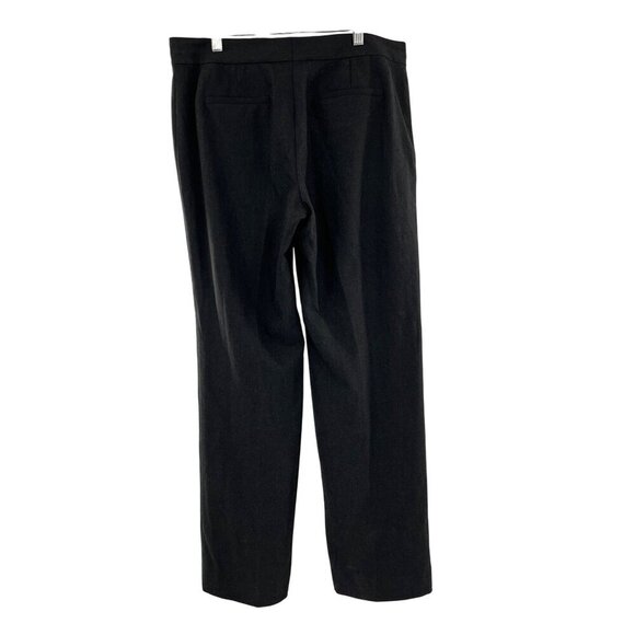 Atelier Classiques Entier Womens Charcoal Gray Dress Pants Size 8 Wool Blend - Picture 2 of 11